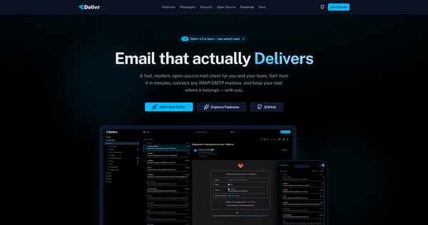 Delivr 1.0: Der offene, private – und endlich moderne Mail Client